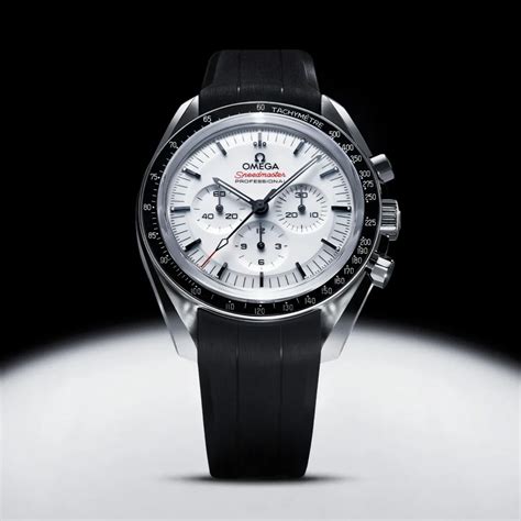 omega speedmaster new white|omega speedmaster reduced white dial.